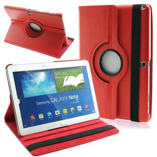 Samsung Note 10.1 (2014 Edition/P600/P601) Case 360 style เคสโน๊ต 10.1   - Red