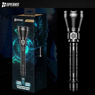 SPERAS T1 1200LMS 1300M Tactical Flashlight