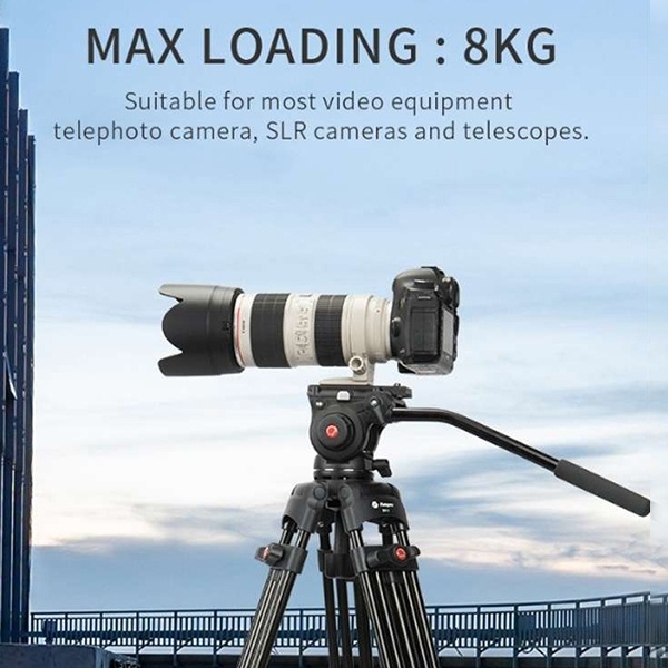 fotopro-dv2-tripod-kit-ขาตั้งวีดีโอ-รับน้ำหนัก-8-กก