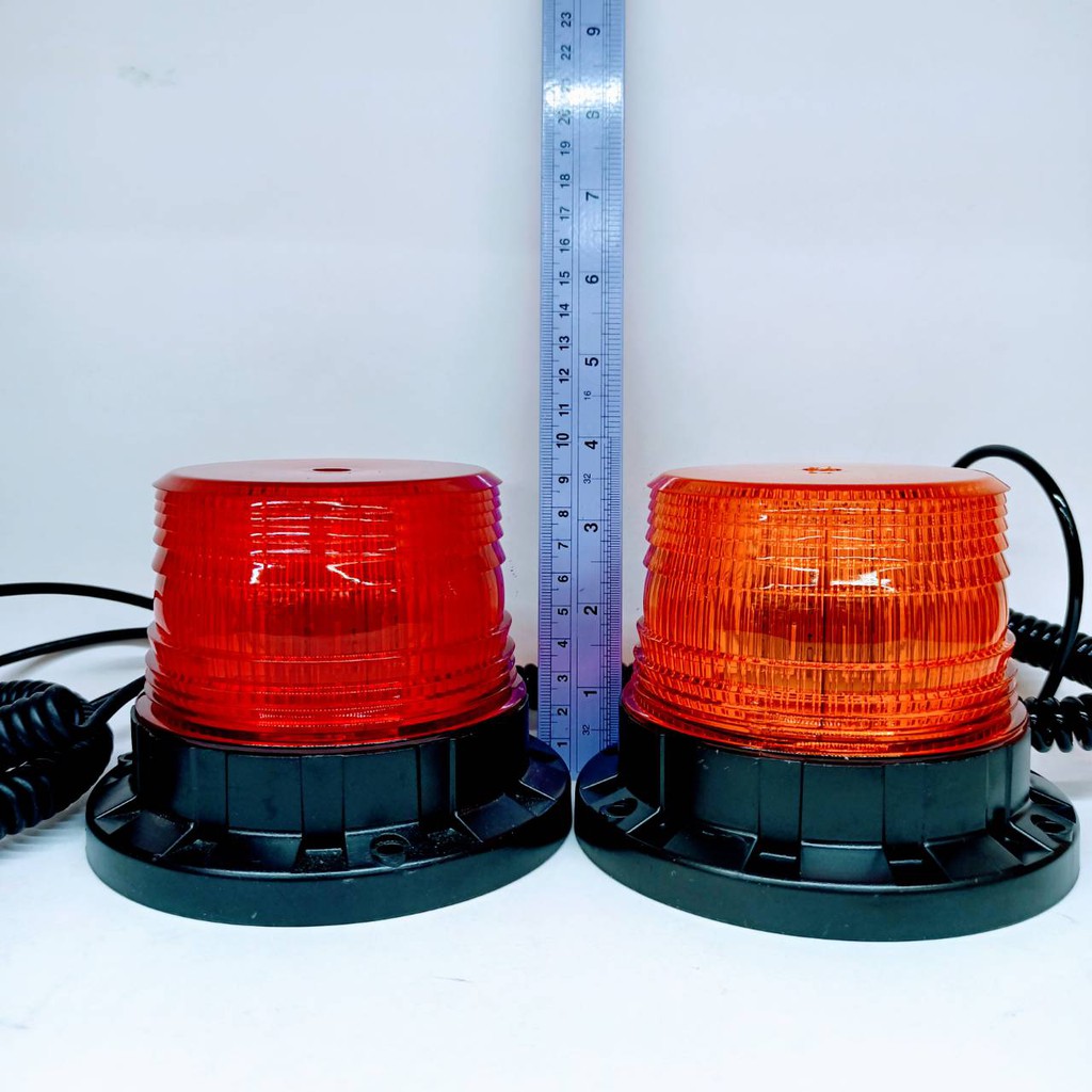 ไฟไซเรนติดหลังคา-siren-led-013-ไฟ-led-ใช้ไฟ-12-24v-ไฟฉุกเฉิน-ไฟกู้ชีพ-กู้ชีพ-ไฟไซเรนติดหลังคา-ฐานยึดแม่เหล็ก