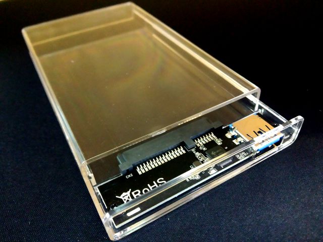 รูปภาพของ️มาใหม่ ️2.5-Inch SATA 3.0 To USB 3.0 Hard Drive Disk Box HDD External Enclosure SATAHDD / SSD กล่องแบบใส(Port USB 3.0)ลองเช็คราคา