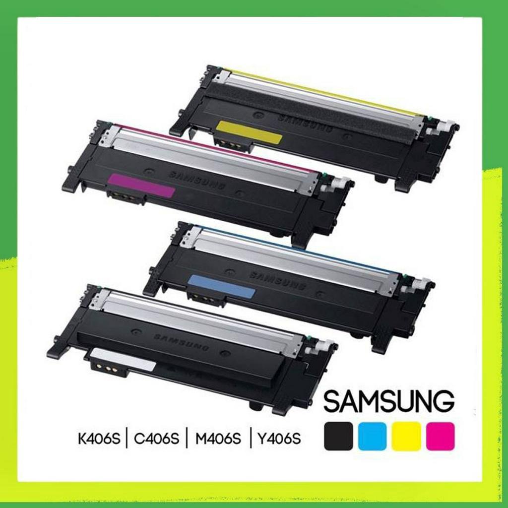 Samsung CLT-406 BK C M Y ของเทียบเท่าคุณภาพสูง มีปัญหาเคลมได้ | Shopee ...