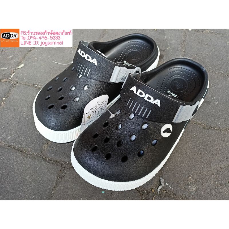 Adda เบอร์4-11 (46) รองเท้าหัวโต หุ้มหัว รุ่นใหม่ นิ่ม ใส่สบาย ไม่ลื่น ...