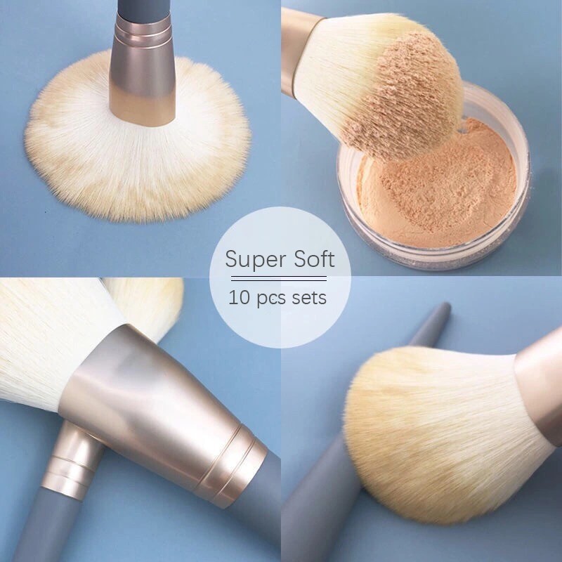 ชุดแปรงแต่งหน้า-ขนแปรงนุ่ม-คุณภาพสูง-10-ชิ้น