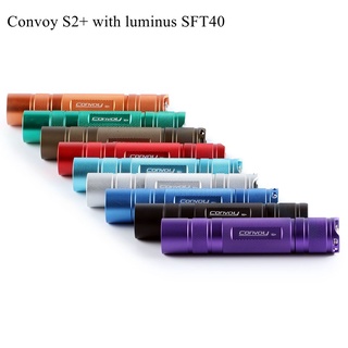 Convoy S2+ ไฟฉาย SFT40 LED สําหรับตั้งแคมป์ เดินป่า