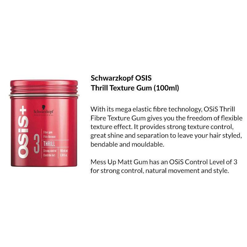 schwarzkopf-osis-thrill-texture-fibre-gum-100ml-เจลแต่งผม-อยู่ทรงระดับ-3-มีส่วนผสมของไฟเบอร์-อยู่ทรงนาน-เซ็ทผมได้ดั่งใจ