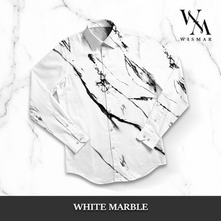 ภาพหน้าปกสินค้าเสื้อเชิ้ตแขนยาวลายหินอ่อน(สีขาว):White Marble Shirt (Long-sleeved) ที่เกี่ยวข้อง