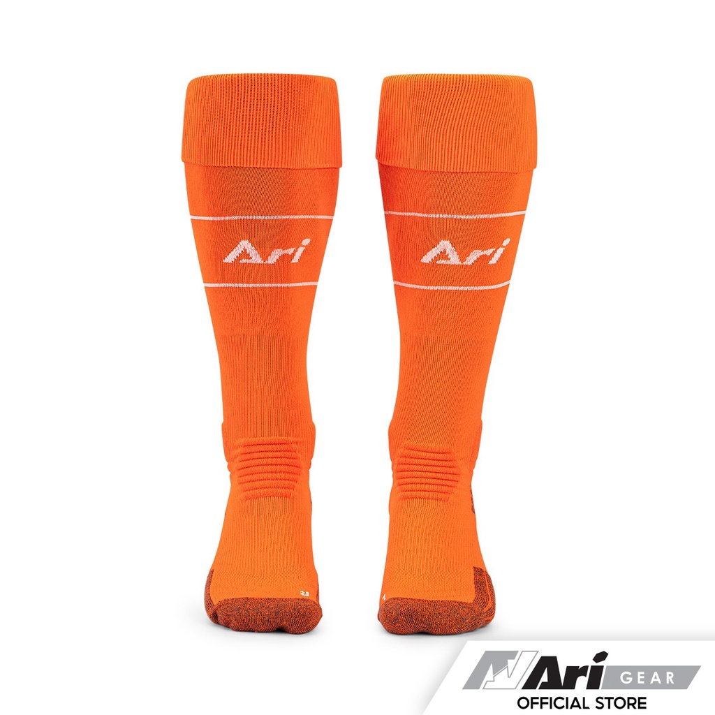 ari-elite-football-long-socks-orange-white-ถุงเท้ายาว-อาริ-อีลิท-สีส้ม