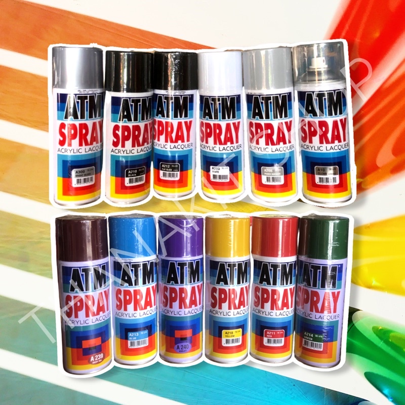 เอทีเอ็ม สเปรย์ สำหรับงานอเนกประสงค์ (ATM Spray Acrylic Lacquer