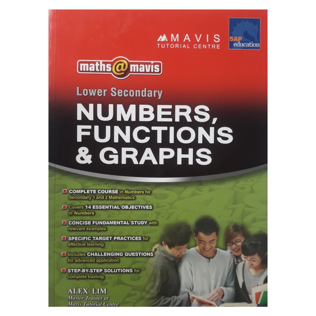 หนังสือ-cck-mathsmavis-lower-secondary-แบบฝึก-algebra-และ-numbers-functions-graphs-ม-ต้น