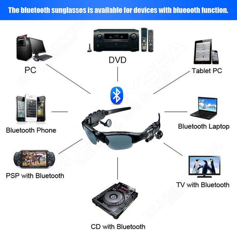 แว่นตากันแดด-บลูทูธ-แว่นตาพร้อมหูฟังสเตอริโอ-บลูทูธ