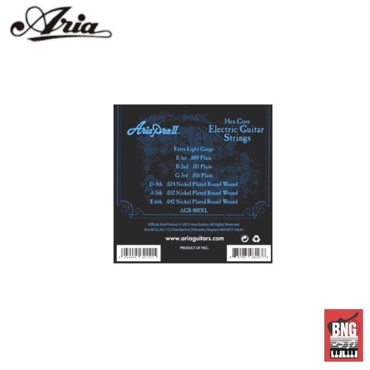 aria-ags-800xl-สายกีต้าร์ไฟฟ้า-electric-guitar-strings