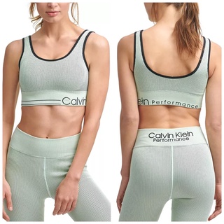 [ของแท้] สปอร์ตบรา Calvin Klein รุ่น Seamless Ribbed Medium Impact Sports Bra