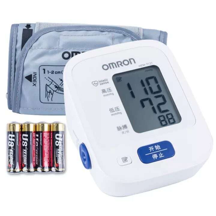 จัดส่งฟรีรับประกันของแท้-omron-sphygmomanometer-รุ่น-hem-7121-เครื่องวัดความดัน-เครื่องวัดความดันโลหิต-omron