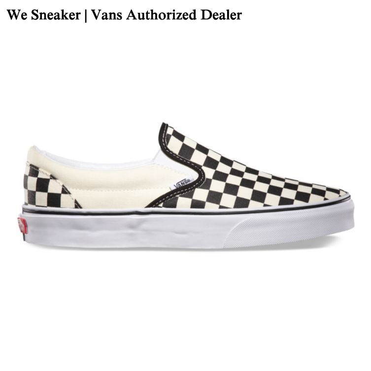 ภาพหน้าปกสินค้าVANS Slip-On (Classic) Checkerboard Black/Off White Check การันตีของแท้ 100% by WeSneaker VANS Authorized Dealer