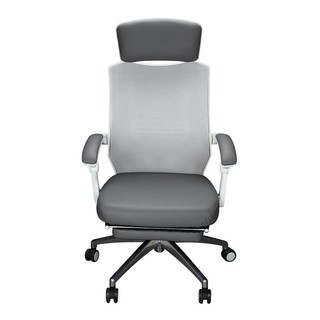 Office chair OFFICE CHAIR FURDINI JASPER WA341 NET/PU GREY Office furniture Home & Furniture เก้าอี้สำนักงาน เก้าอี้สำนั