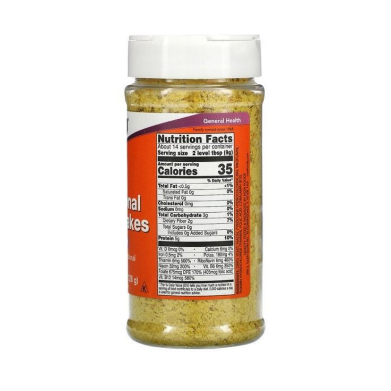 พร้อมส่ง-nutrional-yeast-frakes-128g-now-super-food-fortified-with-addtional-b-vitamin-นูทริชันอล-ยีสต์-เฟค