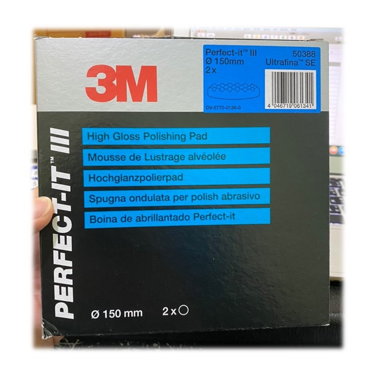 3m-50388-โฟมขัดเงาละเอียดสีฟ้า-ขนาด-6-นิ้ว-perfect-it-iii-ultrafine-polishing-pad-2-pad-pack
