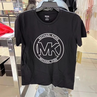 เสื้อยืดแขนสั้นลําลอง คอกลม พิมพ์ลาย Michael Kors สไตล์คลาสสิก สําหรับผู้ชาย และผู้หญิง