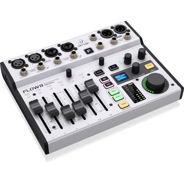 behringer-flow-8-ดิจิตอลมิกเซอร์-8-input-digital-mixer-with-bluetooth-audio-and-app-control-fx-usb-ของเข้าแล้วพร้อมส่ง