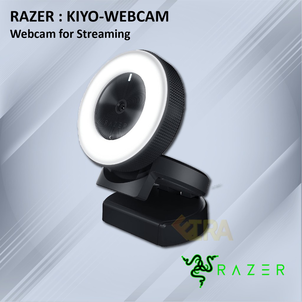 กล้องเว็บแคม RAZER Camera Kiyo ring light gaming gear Shopee Thailand