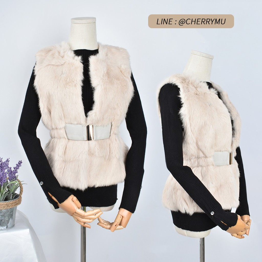 cherrymu-รุ่น-cs56-เสื้อกั๊ก-viva-fur-vest