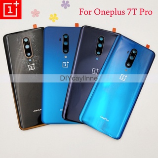 ภาพขนาดย่อของสินค้าFor Oneplus 7T / 7T Pro ฝาหลัง Back Cover Battery Glass