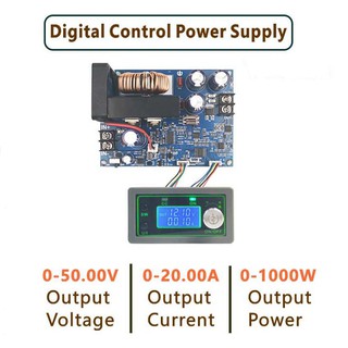 DC to DC Buck CNC Control 6-50V 20A 1000W โมดูลปรับแรงดันไฟฟ้าลง(ความละเอียดสูง)