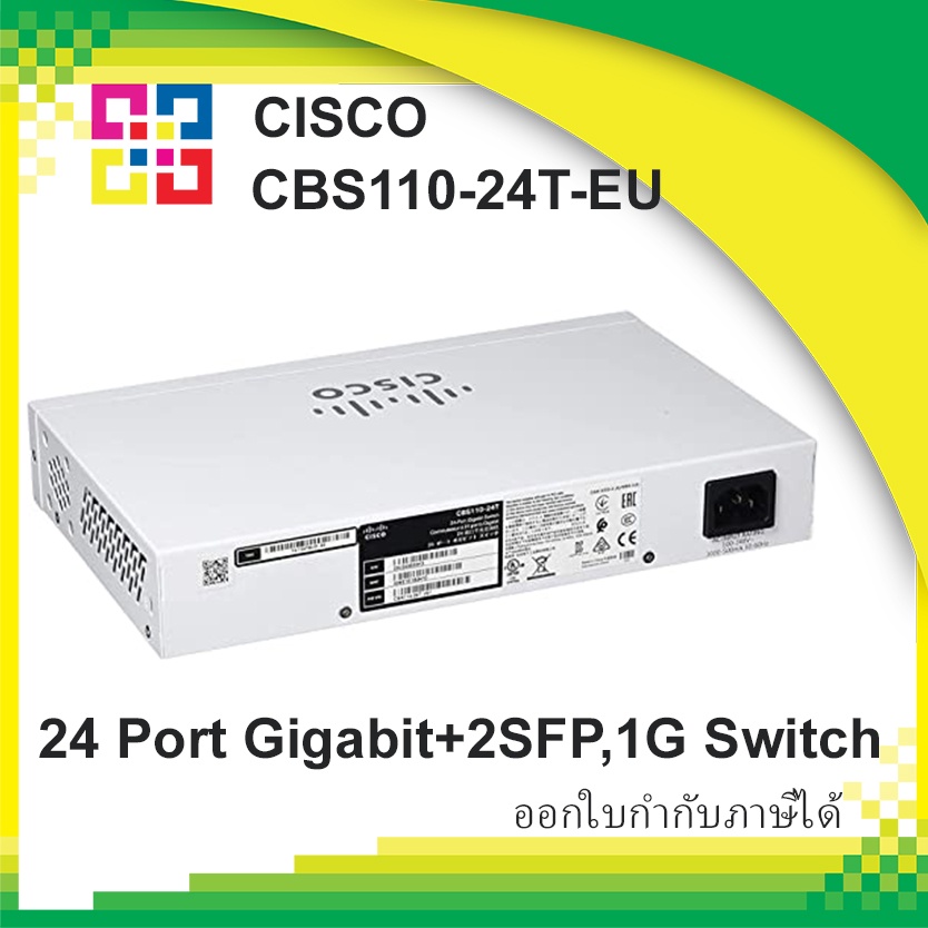 cisco-cbs110-24t-eu-cisco-24-port-gigabit-2x1g-sfp-shared-ethernet-switch-hub-un-managed