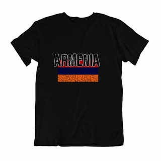 เสื้อยืด แบบนิ่ม พิมพ์ลายธง Armenia Honesty Shop สําหรับผู้ชาย