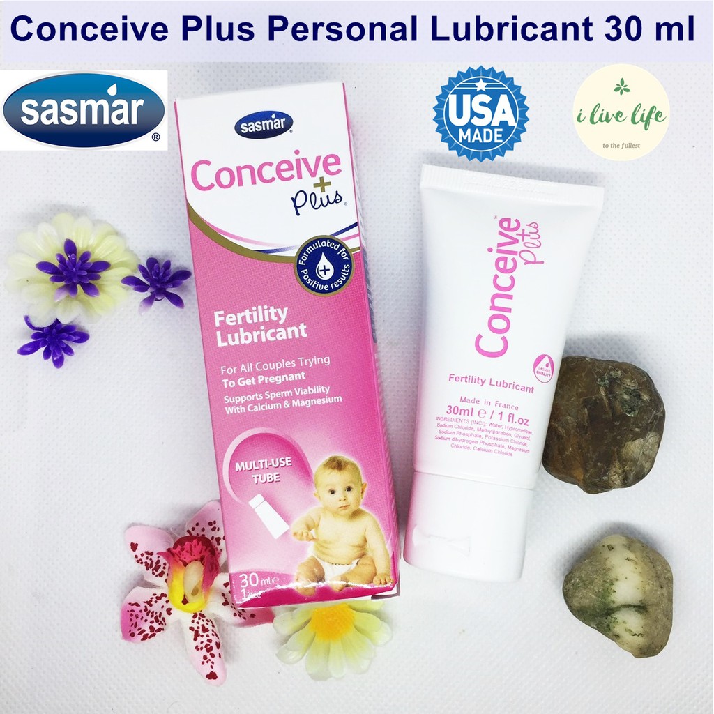 Sasmar MultiUse Tube ขนาด 30mL, Fertility Friendly Personal Lubricant
