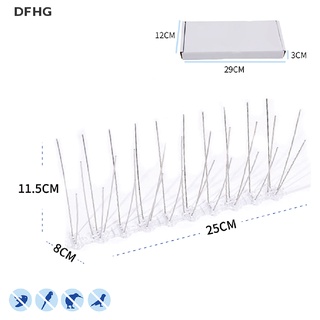 DFHG Repeller Bird and Pigeon Spikes Deterrent Anti Bird Stainless Steel Spike Strip NEW