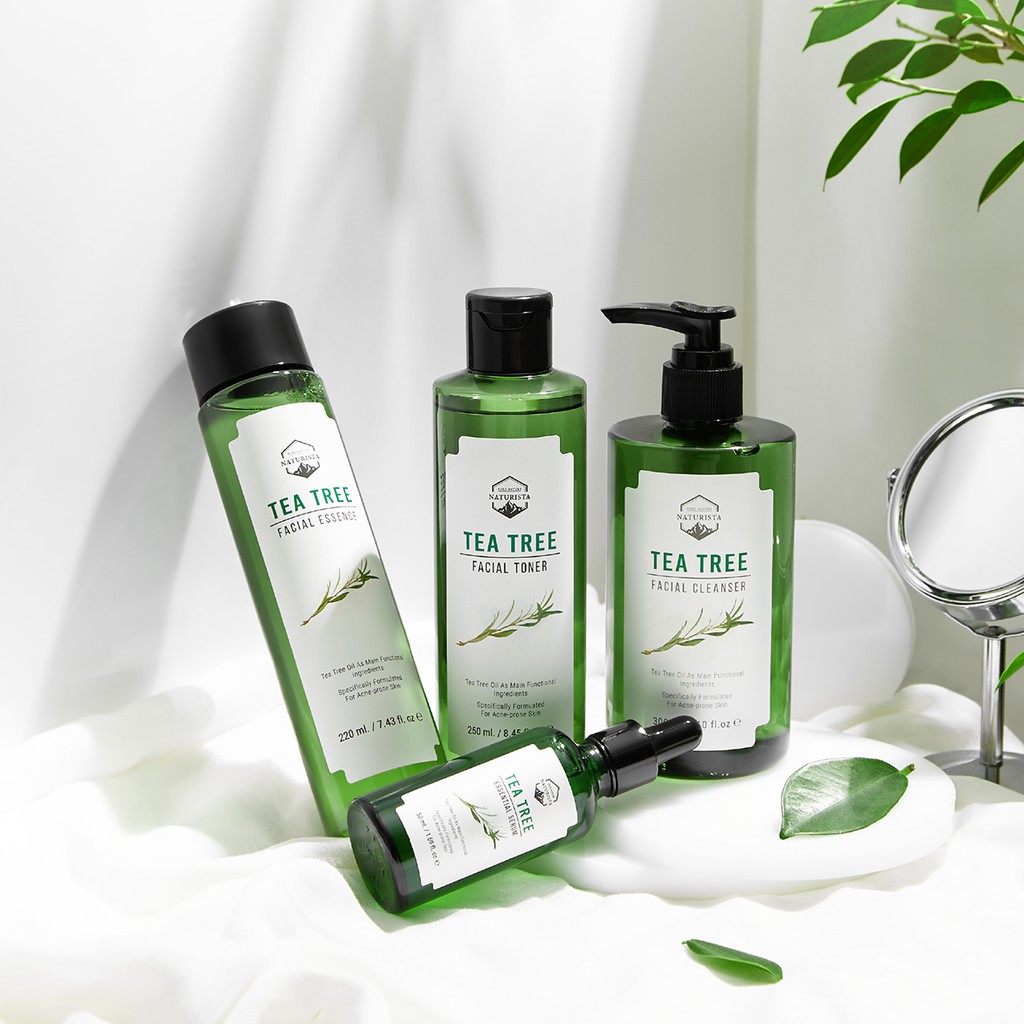 ภาพหน้าปกสินค้าNaturista Tea Tree Special Set ชุดปราบสิว บำรุงผิว เรียบเนียน กระชับ ซื้อเป็นเซตถูกกว่า จากร้าน naturista บน Shopee