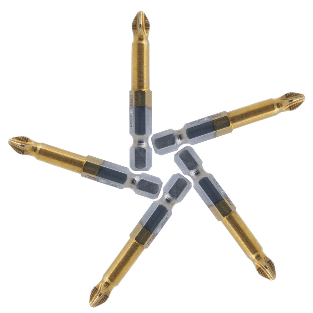 ดอกไขควงไฟฟ้าเคลือบไทเทเนียม-1-4-hex-shank-ph-2-50-มม-5-ชิ้น