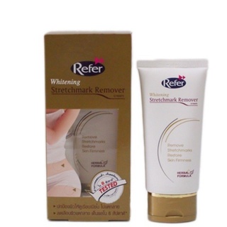 ภาพหน้าปกสินค้าRefer Whitening Stretchmark Remover ของแท้100% ครีมลดเลือนผิวแตกลาย 50g ที่เกี่ยวข้อง