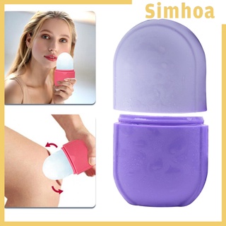 สินค้า [Simhoa] อุปกรณ์ลูกกลิ้งนวดกล้ามเนื้อ 2 ชิ้น Ice Massage Cups Cold Massage Roller Tool Freezable for Muscle