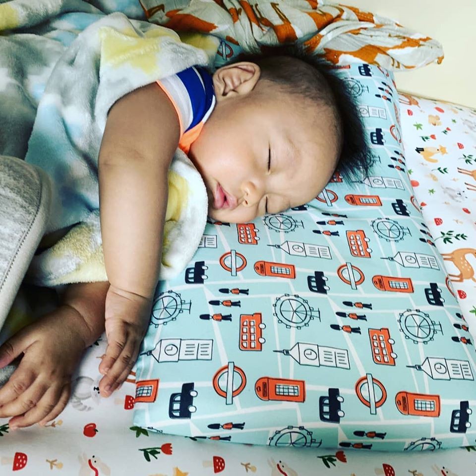 ปลอกหมอน-memory-soft-pillow-ป้องกันไรฝุ่นขนาด-30-50cm-เฉพาะปลอกหมอน-ใช้กับ-clevamama-toddler-ได้