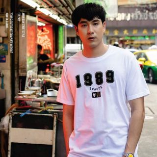 เสื้อยืด Memo ผ้า Supersoft Premium / Lite งานปักรุ่น League 1989 ลิขสิทธิ์แท้