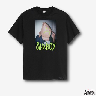 Just Say Bad  ® เสื้อ Oversize รุ่น Sad Boy โจร Jone สีดำ ( ลิขสิทธิ์แท้ ) เสื้อตัวใหญ่ M L OS