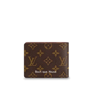 Louis Vuitton / MULTIPLE wallet / short wallet / change wallet / card case / new style / Authentic 100%