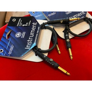 สายสัญญาณ สายแจ็คพ่วงเอฟเฟค Planet Waves 1ft Custom Patch Cable PW-PC-01 Planet Waves