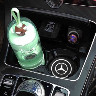 ภาพหน้าปกสินค้า2 ชิ้น ที่รองแก้วรถ ที่รองยางนุ่ม แผ่นกันลื่น benz 2pcs Car Coaster Water Cup Bottle Holder Anti-slip Pad Mat Silica Gel For Interior Decoration Car Styling Accessories For Mercedes-Benz ที่เกี่ยวข้อง