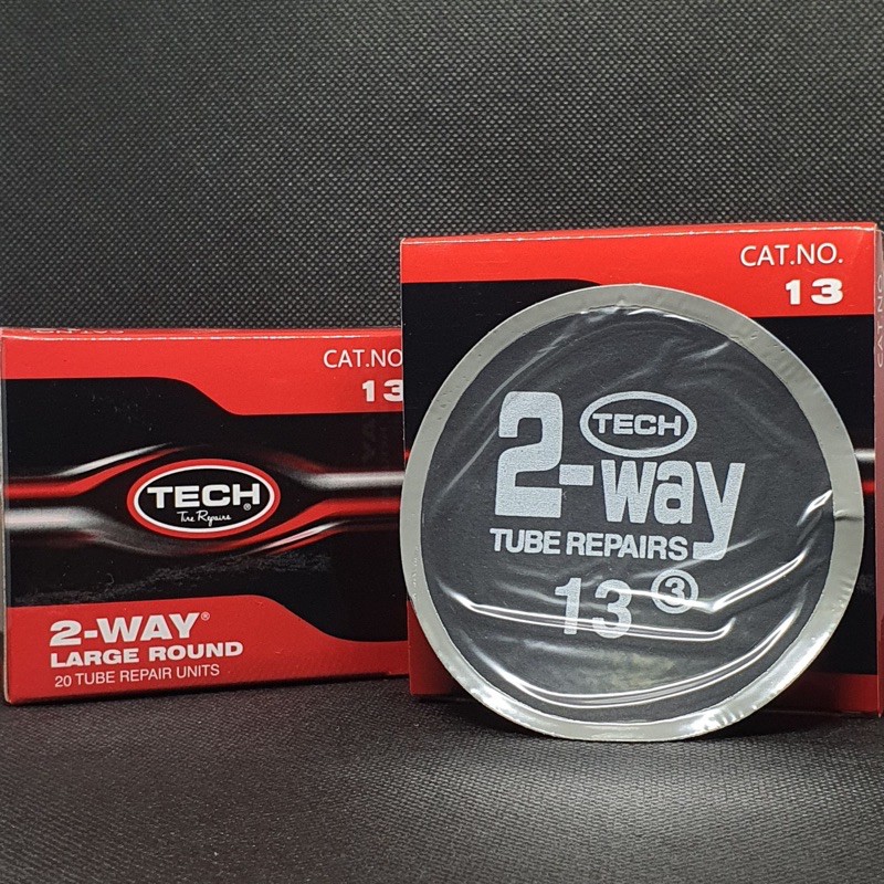 แผ่นปะยาง TECH 2-Way เบอร์ #13 | Shopee Thailand