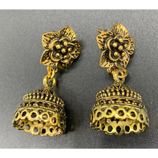 Vintage jewelry เครื่องประดับแฟชั่น ต่างหูชุดไทย ต่างหูสไตล์ดารา