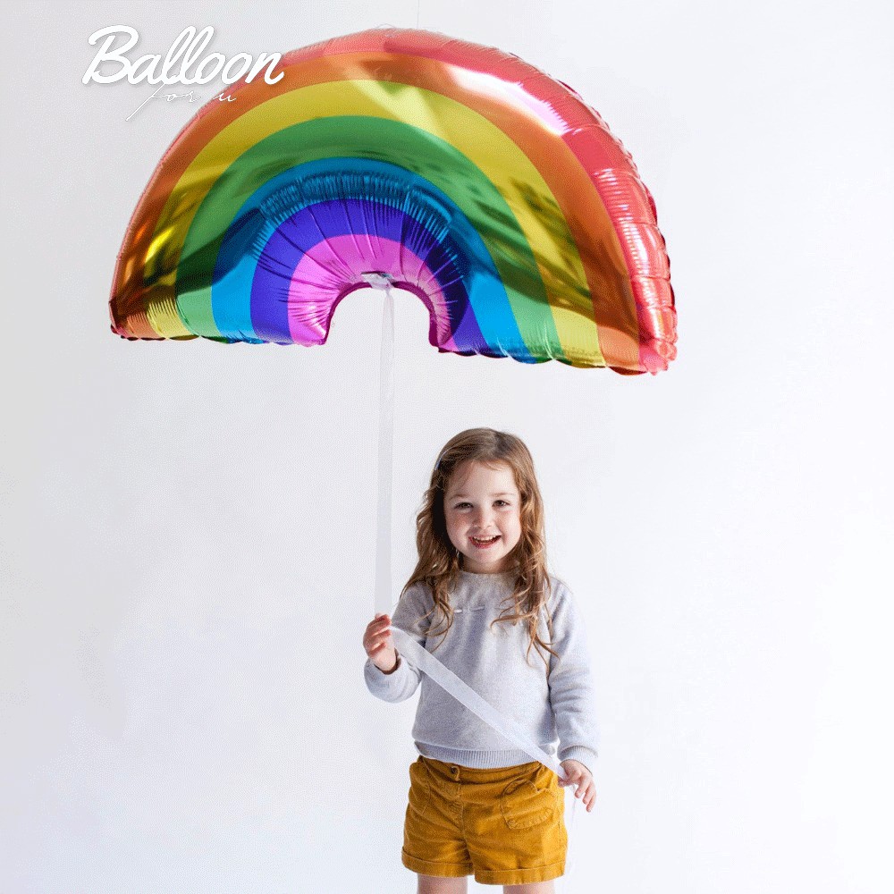 ลูกโป่งสายรุ้ง-rainbow-balloons-ขนาด-61-94-8cm