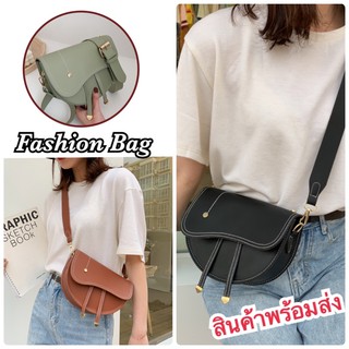 [D Bag] กระเป๋าแฟชั่น2021 กระเป๋าBeltBag กระเป๋าสะพายข้างผู้หญิง