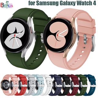 ภาพหน้าปกสินค้าสายนาฬิกาข้อมือซิลิโคนสําหรับ Samsung Galaxy Watch 4 44 มม. 40 มม. / Galaxy 4 Classic 46 มม. 42 มม. 4 วง ที่เกี่ยวข้อง