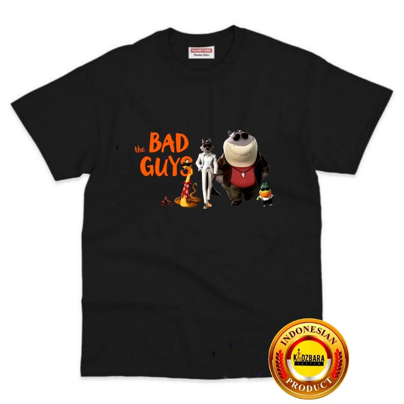 เสื้อยืด-พิมพ์ลาย-the-bad-guys-สําหรับเด็ก