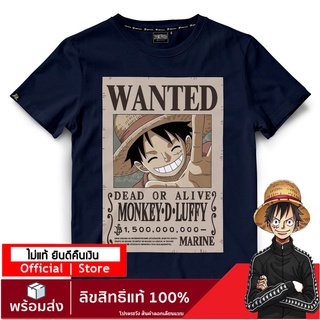 ราคาระเบิด【ONEPIECE-STORE】เสื้อวันพีช ลายลิขสิทธิ์แท้  เสื้อยืดลายการ์ตูน  one piece DOP-1241-NVรหัสเต็ม S-3XL