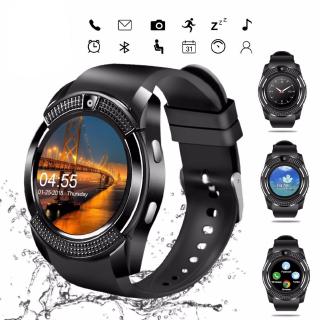 ภาพขนาดย่อของภาพหน้าปกสินค้าV8 อุปกรณ์ Android Smartwatch TF ซิมบลูทู ธ นาฬิกา Pedometer กล้อง 2 กรัมสีหน้าจอข้อมือนาฬิกาสปอร์ตกันน้ำ จากร้าน soga.th บน Shopee